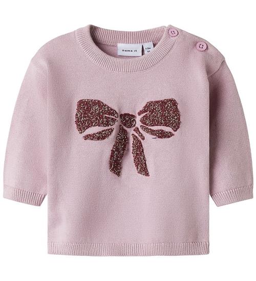 Name It Bluse - Strik - NbfRebow - Keepsake Lilac