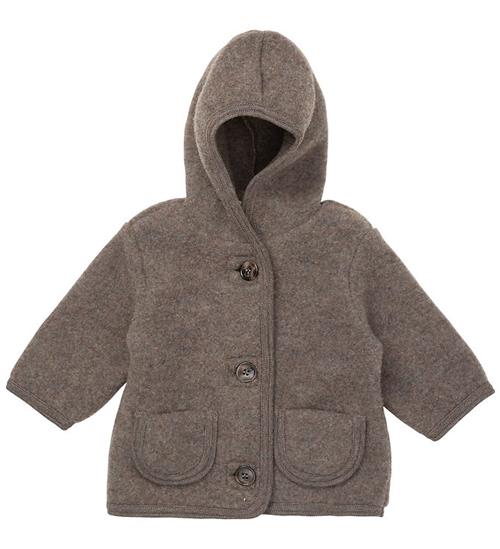 Lalaby Cardigan - Uldfleece - Chocolate