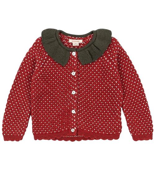 Konges Sløjd Cardigan - Uld - Strik - Strawberry - Barbados Cher