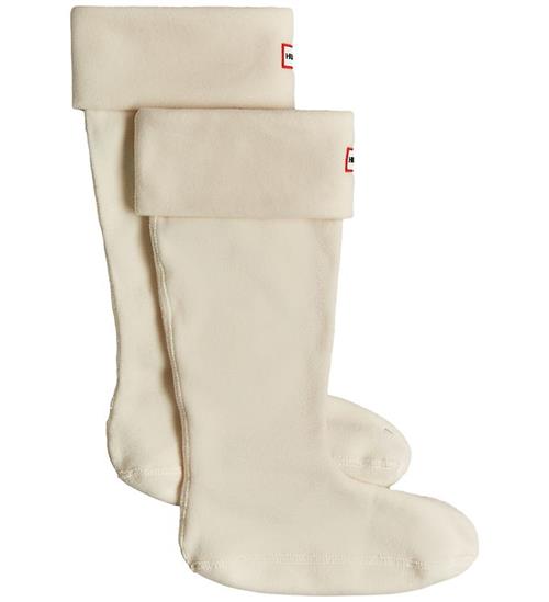 Hunter Fleece Tall Boot Sock - White