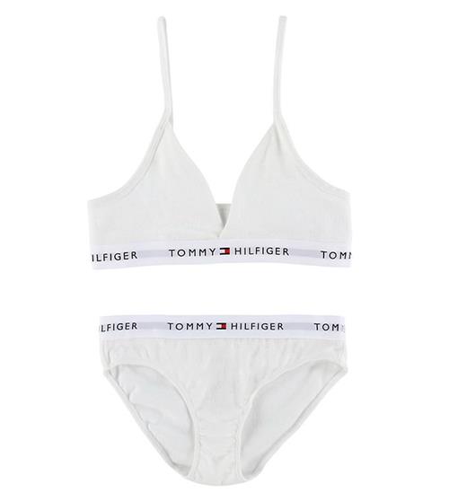 Tommy Hilfiger Undertøj - Ecru White m. Hulmønster