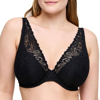 PrimaDonna BH Rupi Half Padded Plunge Bra Sort E 75 Dame