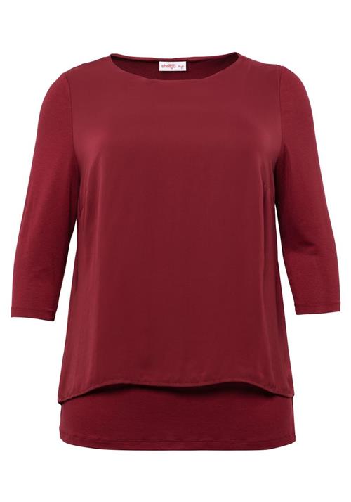 Se SHEEGO Bluse  rubinrød ved About You