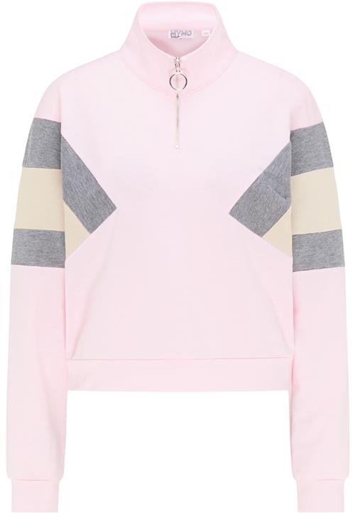 myMo ATHLSR Sportsweatshirt  beige / grå-meleret / pink