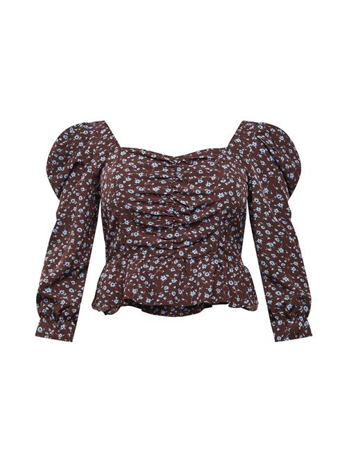 Se Missguided Plus Shirts  opal / brun ved About You