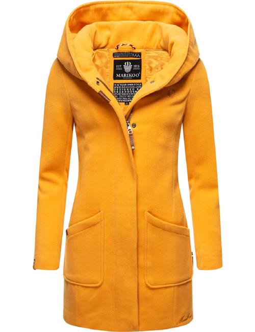 MARIKOO Overgangsfrakke 'Maikoo'  safran