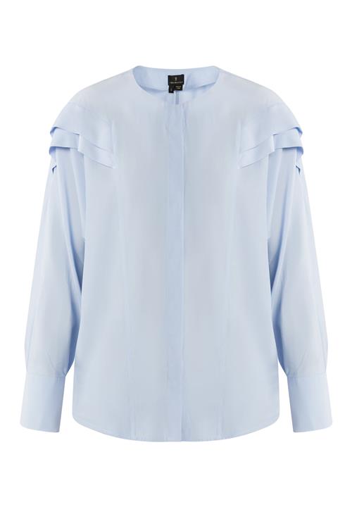 DreiMaster Klassik Bluse  lyseblå