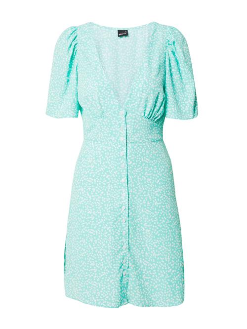 Gina Tricot Blusekjole 'Carola'  jade / hvid