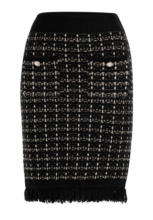 faina Nederdel  sort / hvid