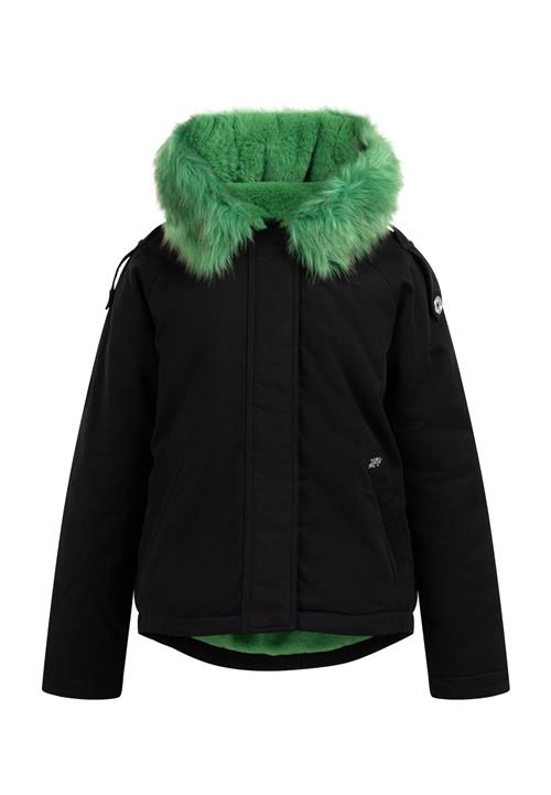 MYMO Vinterjakke  grøn / sort