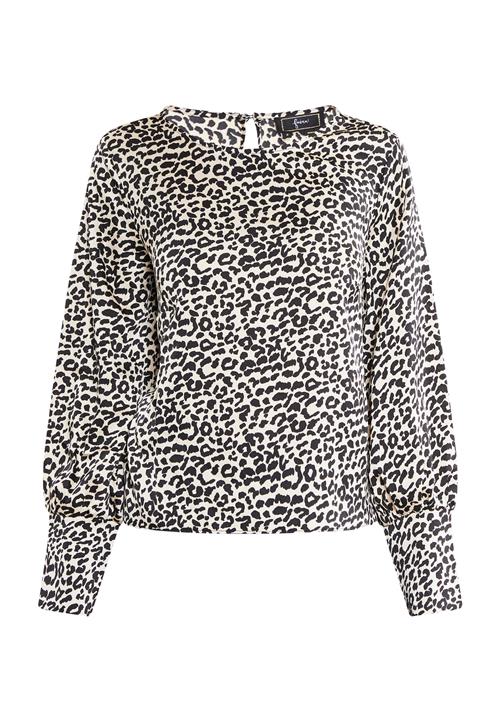 faina Bluse  creme / sort