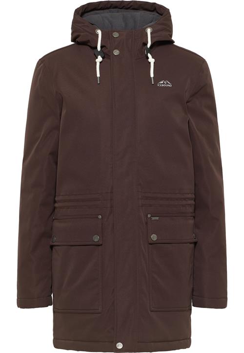 ICEBOUND Funktionsjakke 'Arctic'  lysebrun / mørkebrun