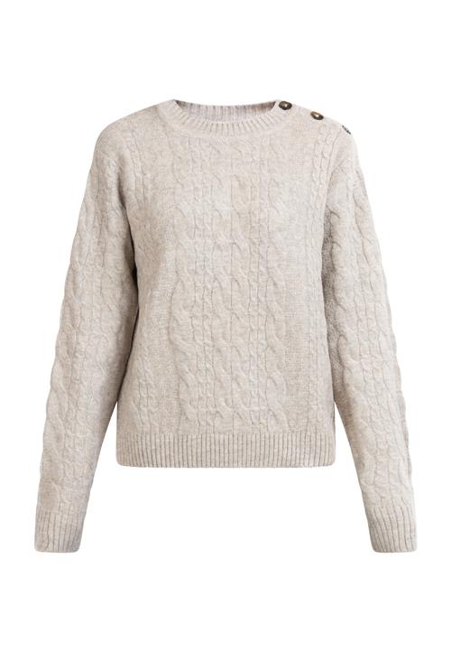 DreiMaster Vintage Pullover 'Zitha'  beige-meleret