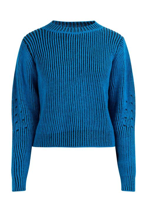 myMo at night Pullover  blå / sort