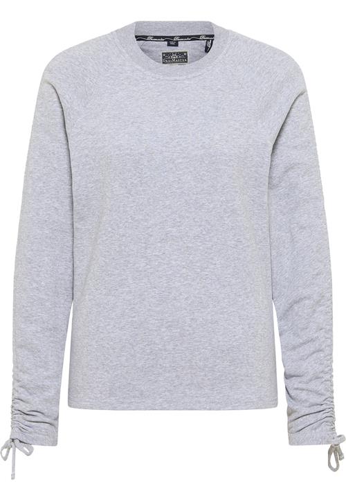 DreiMaster Maritim Sweatshirt  grå-meleret