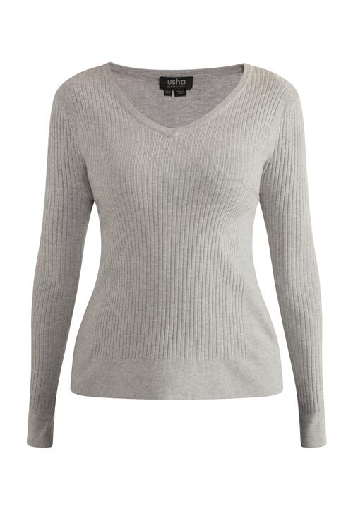 usha BLACK LABEL Pullover 'Nowles'  grå