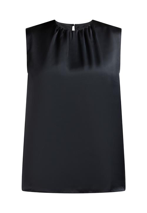 DreiMaster Klassik Bluse  sort