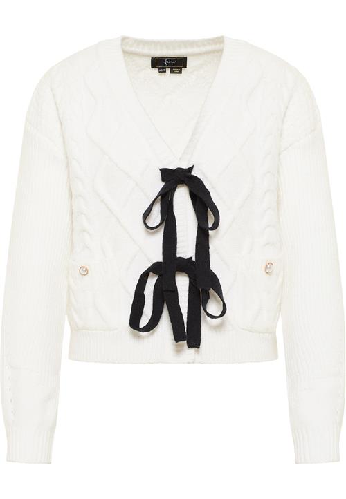 faina Cardigan  sort / hvid