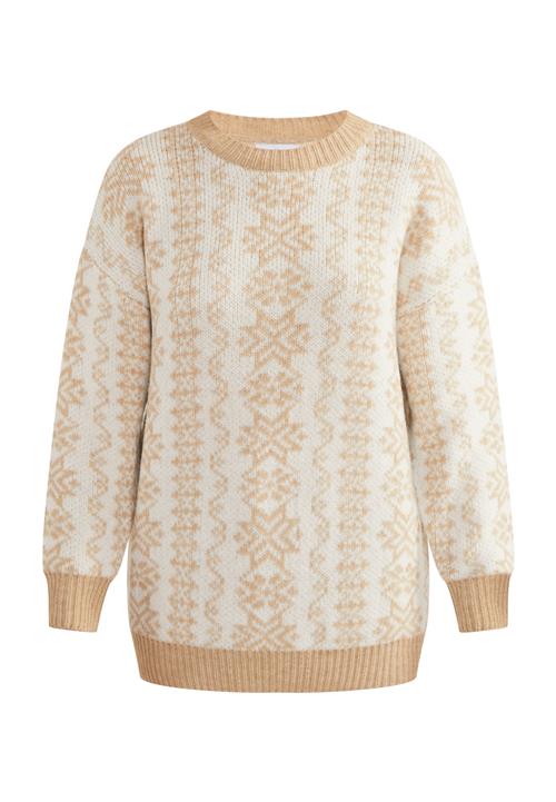 usha BLUE LABEL Pullover 'Lynnea'  beige / creme