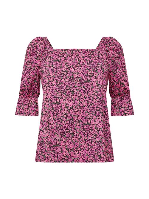Dorothy Perkins Curve Bluse  grøn / pink / sort