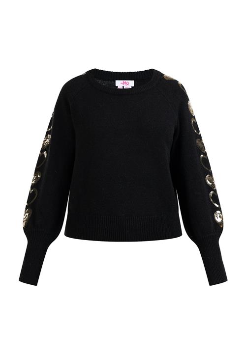 Se MYMO Pullover  guld / sort ved About You