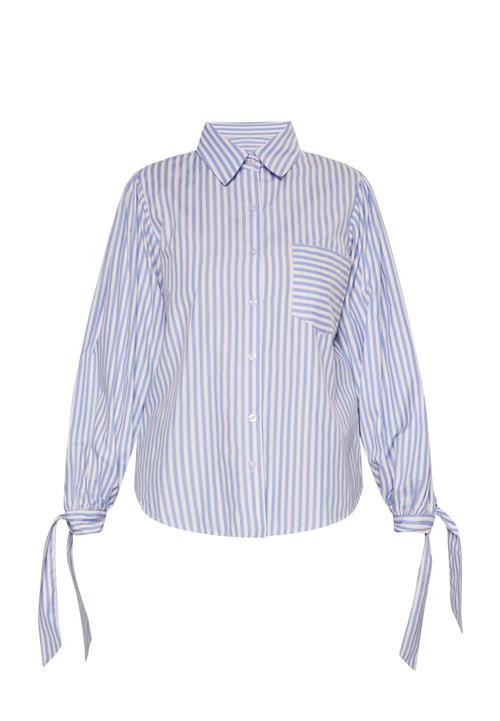 DreiMaster Vintage Bluse  blå / hvid