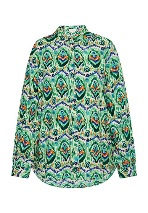 usha FESTIVAL Bluse  grøn / blandingsfarvet