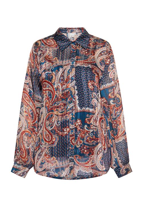 Usha Bluse  ensian / blandingsfarvet