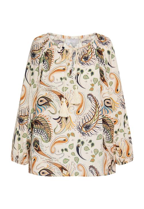 Se Usha Bluse  creme / blå / pueblo / sort ved About You