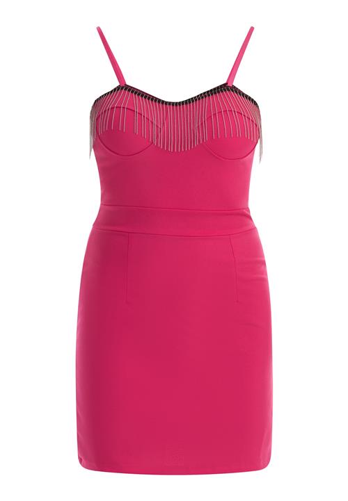 faina Coctailkjole  pink / sort