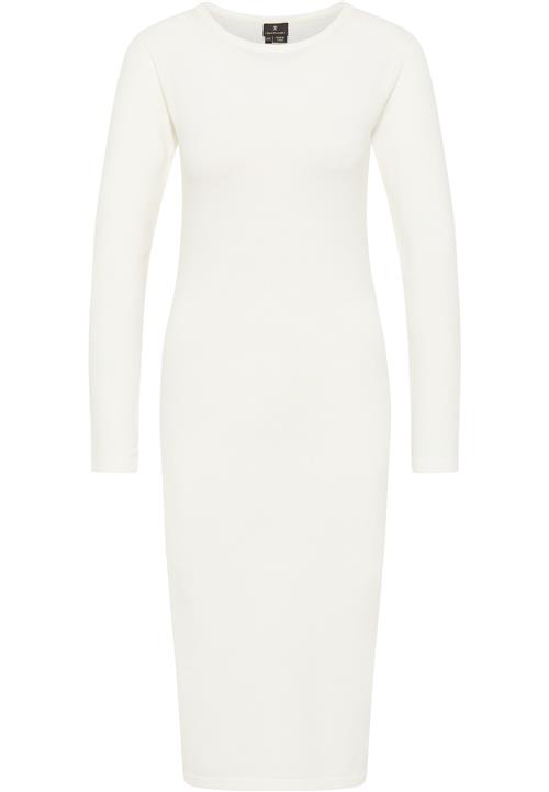 DreiMaster Klassik Strikkjole 'Wais'  hvid