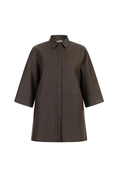 DreiMaster Vintage Bluse  mørkebrun