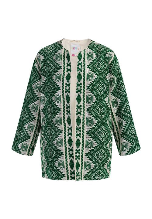 IZIA Cardigan  creme / grøn