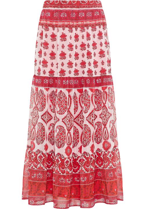 Se usha FESTIVAL Nederdel  pastelpink / rød / lys rød ved About You