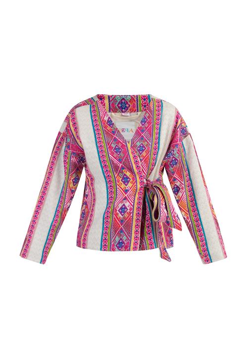 IZIA Cardigan  blandingsfarvet / pink
