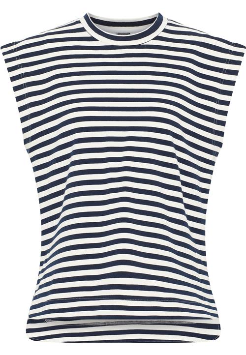 DreiMaster Maritim Shirts  marin / hvid