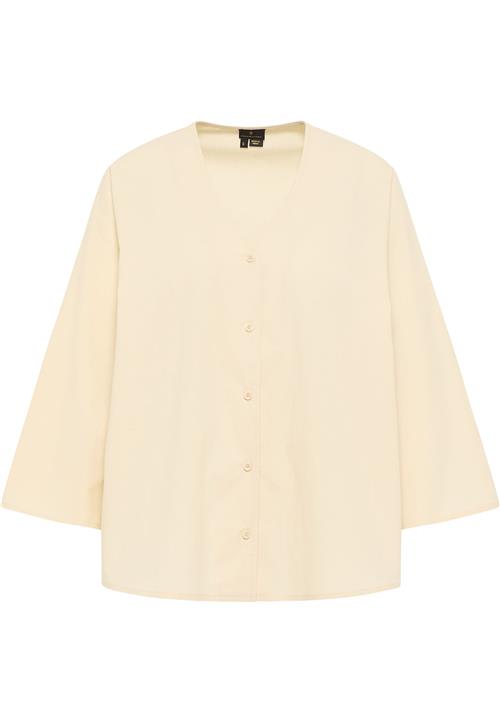 DreiMaster Klassik Bluse  lysebeige