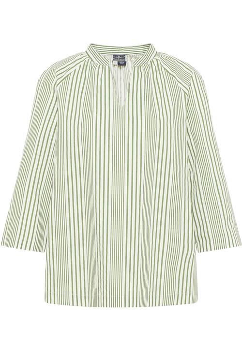 DreiMaster Maritim Tunika  æble / uldhvid