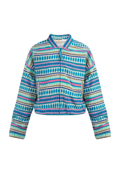 IZIA Overgangsjakke  blå / pink / hvid