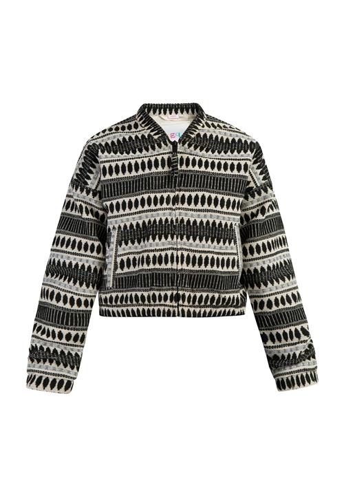 IZIA Overgangsjakke  kit / sort / sølv