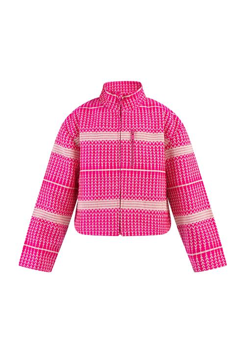 myMo KIDS Overgangsjakke  pink / uldhvid
