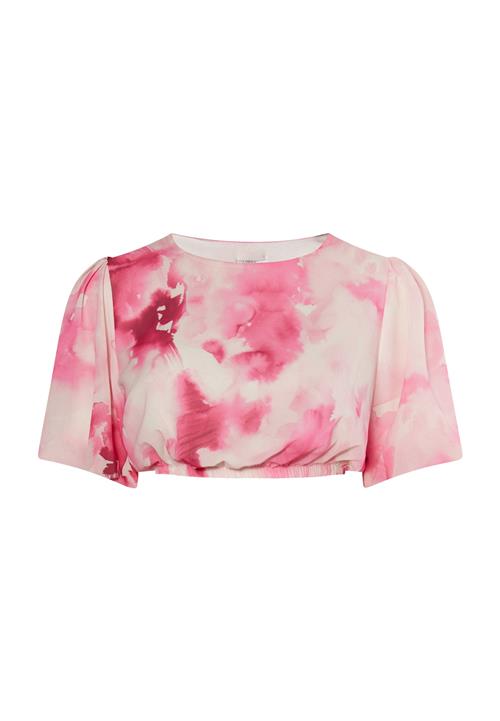 IZIA Bluse  pink / hvid