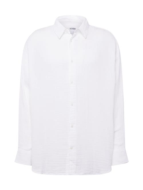 WEEKDAY Skjorte  hvid