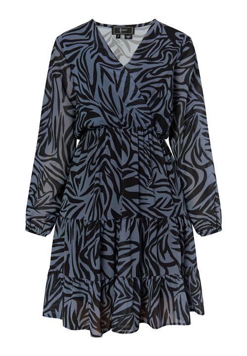 faina Kjole  mørkegrå / sort