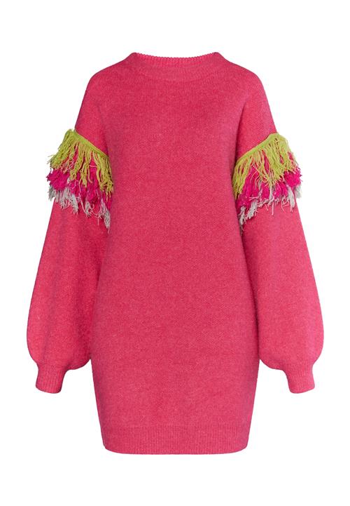 IZIA Pullover  lime / lilla / pink