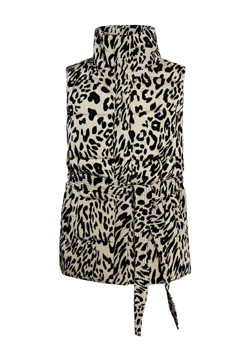 faina Vest  beige / sort