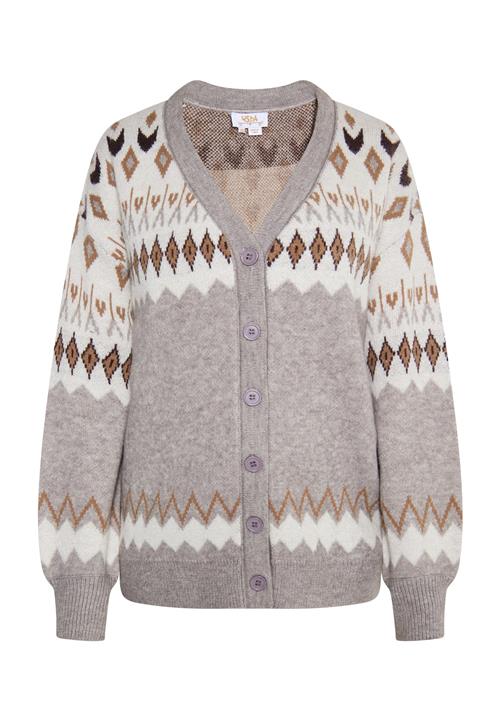 usha FESTIVAL Cardigan  beige / brun / grå