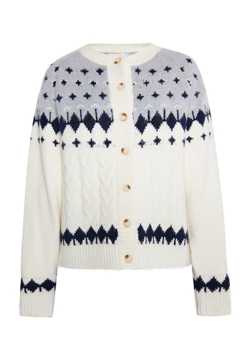 usha BLUE LABEL Cardigan  navy / mørkegrå / hvid