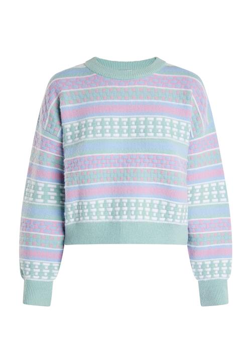 IZIA Pullover  lyseblå / lysegrøn / lyserød / hvid