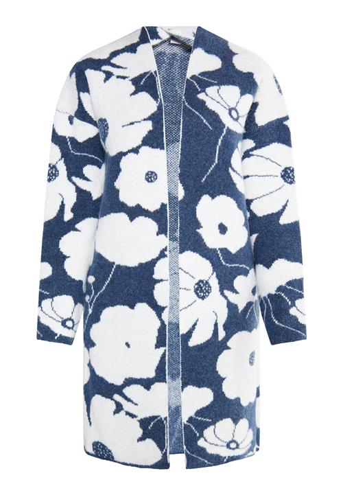 Se Usha Cardigan 'Lurea'  marin / hvid ved About You